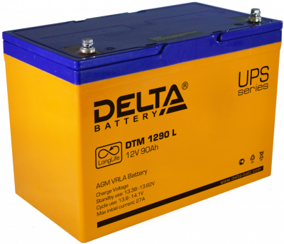 Аккумулятор Delta DTM 1290 L